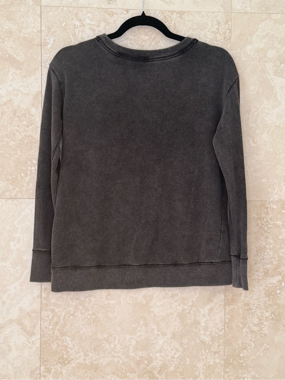 Justice Smart Girls Club Black Cropped Sweatshirt Pullover Size 14/16 EUC - Picture 2 of 9